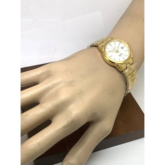Citizen Women\'s Watch EU6072-56D Quartz White Dial Gold Stainless Steel 28mm main image 14